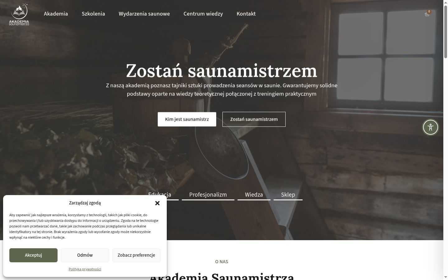 Screenshot tal-banner tal-kunsens muri qabel kwalunkwe interazzjoni