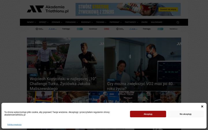 Screenshot of akademiatriathlonu.pl
