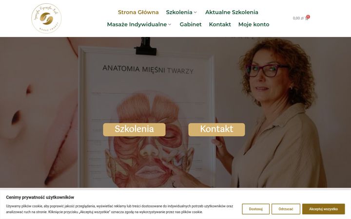 Screenshot of akademiatwarzy.pl