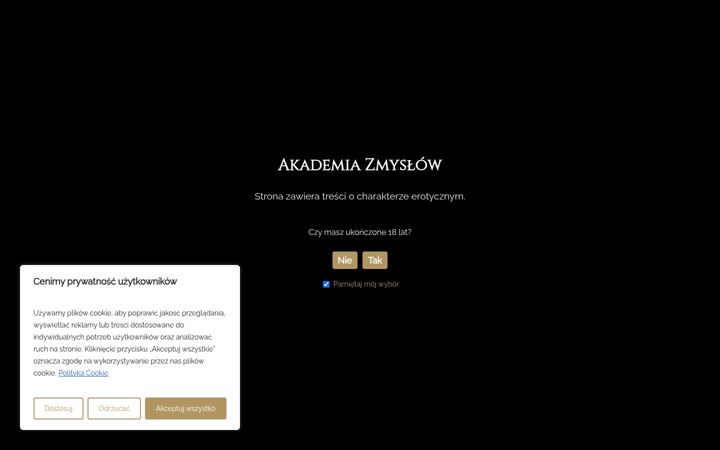 Képernyőkép: akademiazmyslow.pl