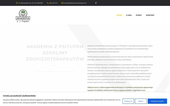 Képernyőkép: akademiazpsitupem.pl