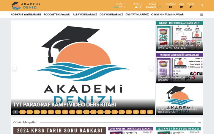 Képernyőkép: akademidenizi.com.tr