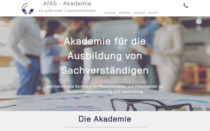 Zrzut ekranu akademie-fuer-moebel-sachverstaendige.de