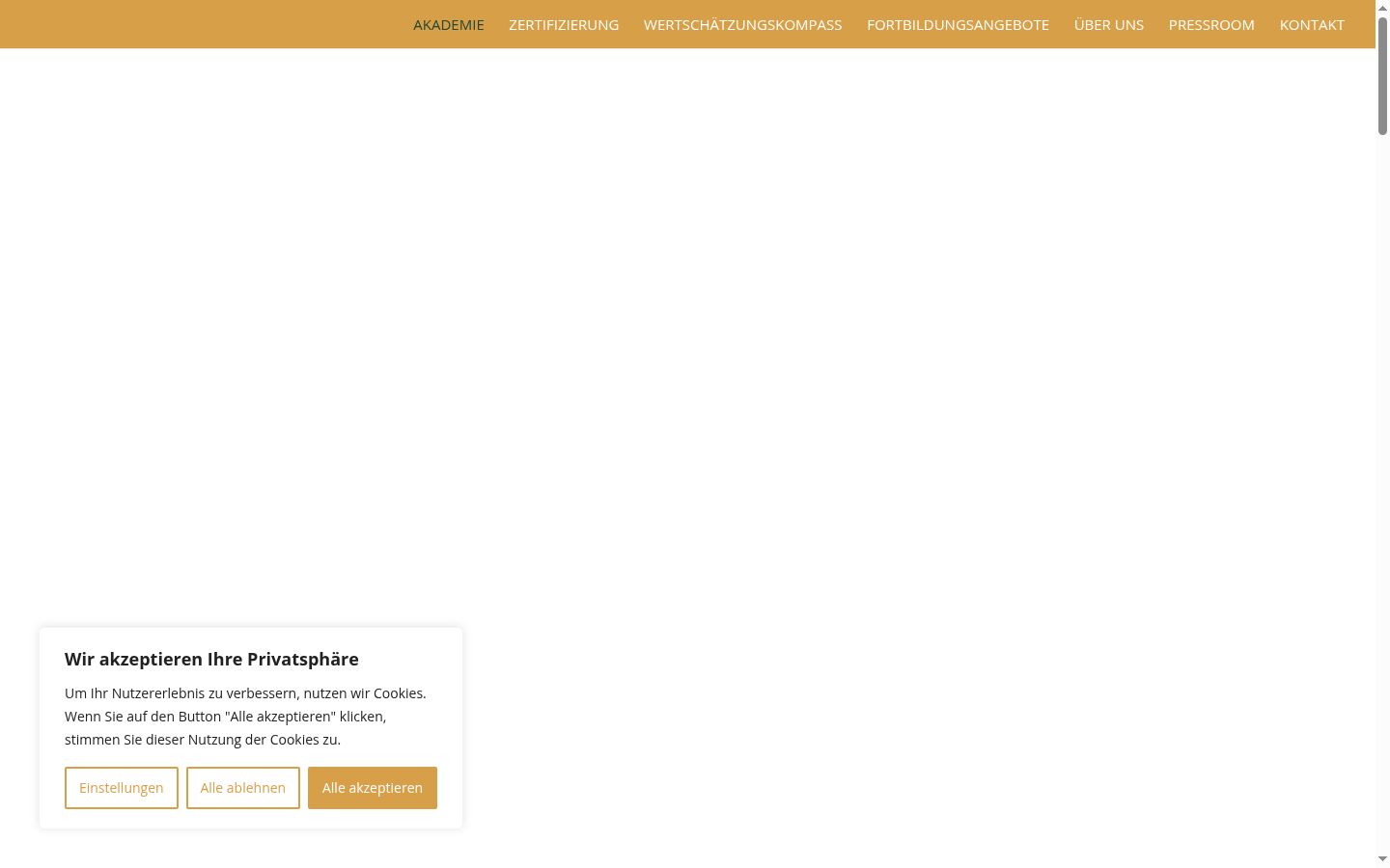 Screenshot tal-banner tal-kunsens muri qabel kwalunkwe interazzjoni