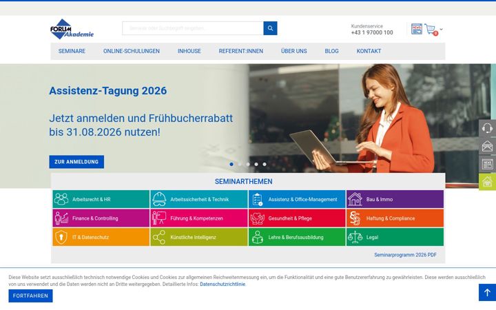Screenshot of akademie-herkert.at