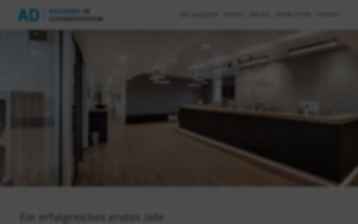 Zrzut ekranu akademie-imdoernbergforum.de