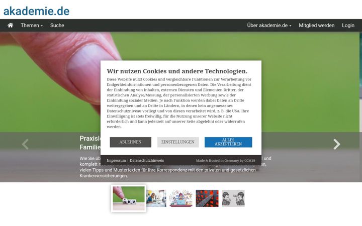 Screenshot of akademie.de