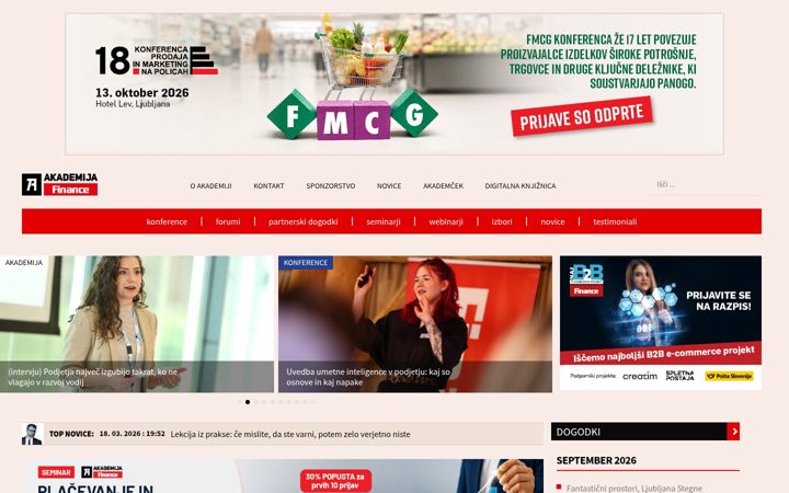 Screenshot of akademija-finance.si