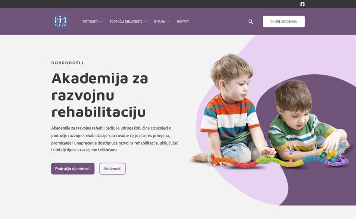 Screenshot of akademija-rr.hr
