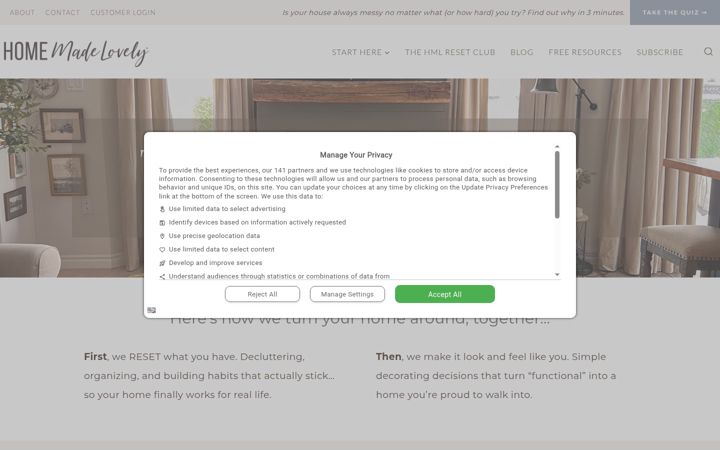 Screenshot of akadesign.ca
