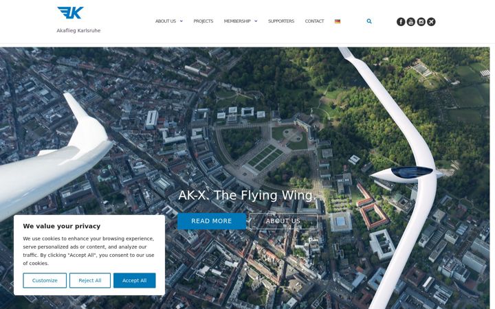 Screenshot di akaflieg-karlsruhe.de