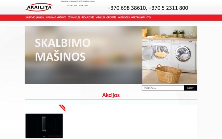 Ekrano kopija akailita.lt