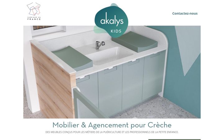 Screenshot of akalys-kids.com