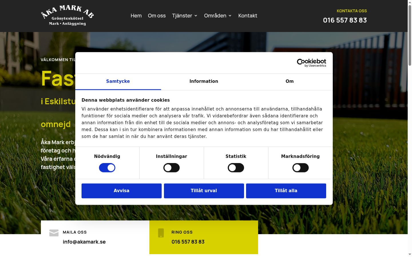 Sutikimo reklamjuostės, rodytos prieš bet kokią sąveiką, ekrano kopija