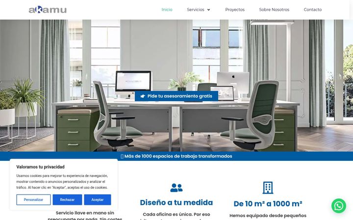 Screenshot of akamu.es