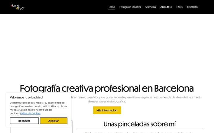 Screenshot of akanemayo.com