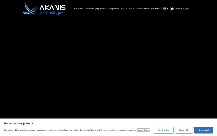 Screenshot of akanis.tech
