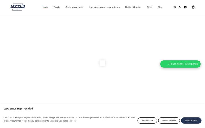 Screenshot of akannilubricants.com