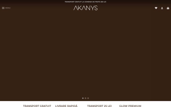 Screenshot of akanys.ro