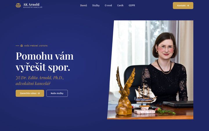 Screenshot of akarnold.cz