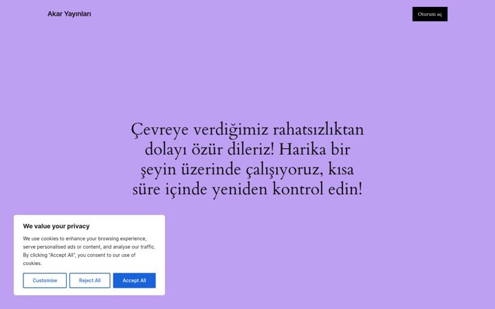 Ekrano kopija akaryayinlari.com
