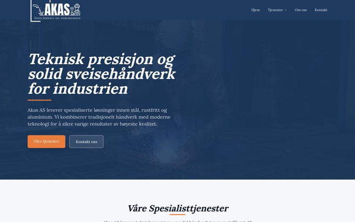 Screenshot of akas.as