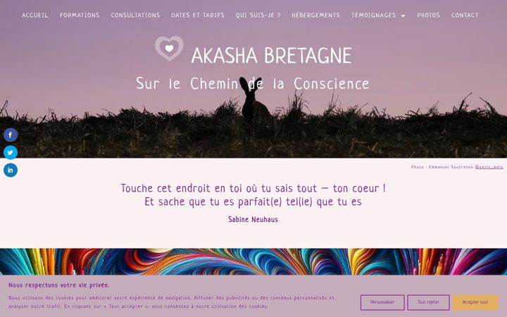 Screenshot of akashabretagne.com