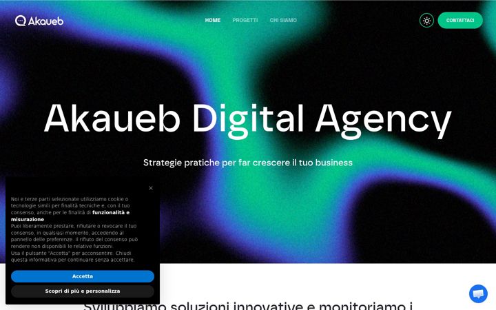 Screenshot of akaueb.it