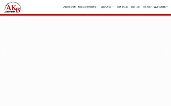 Screenshot of akb-fundraising.net