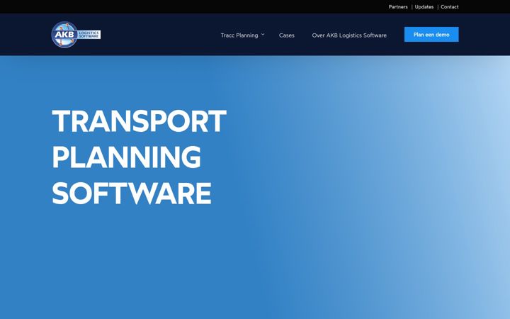 Screenshot of akb-logisticssoftware.nl