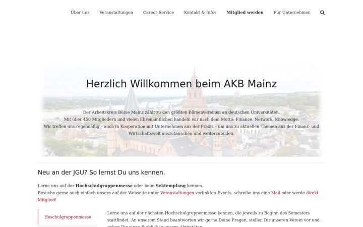 Zrzut ekranu akb-mainz.de