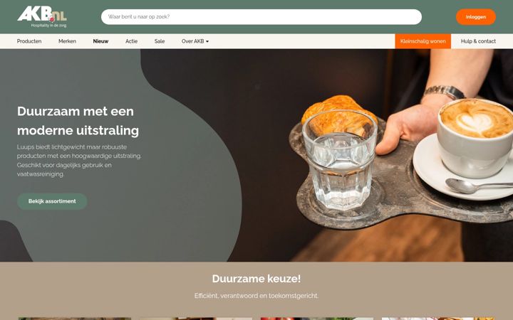 Captura de ecrã de akb.nl