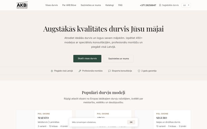 Screenshot of akbbuve.com