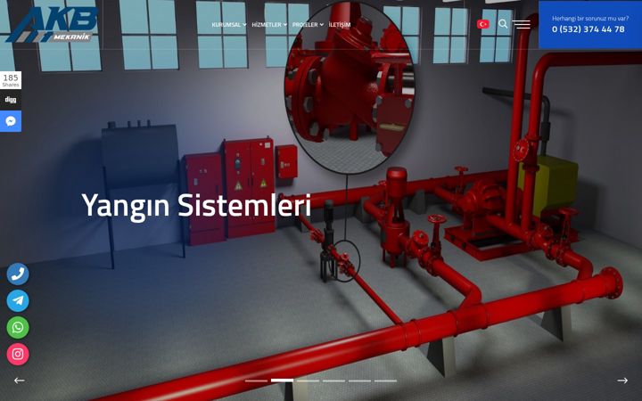 Captura de ecrã de akbmekanik.com.tr