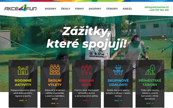 Screenshot of akce4fun.cz