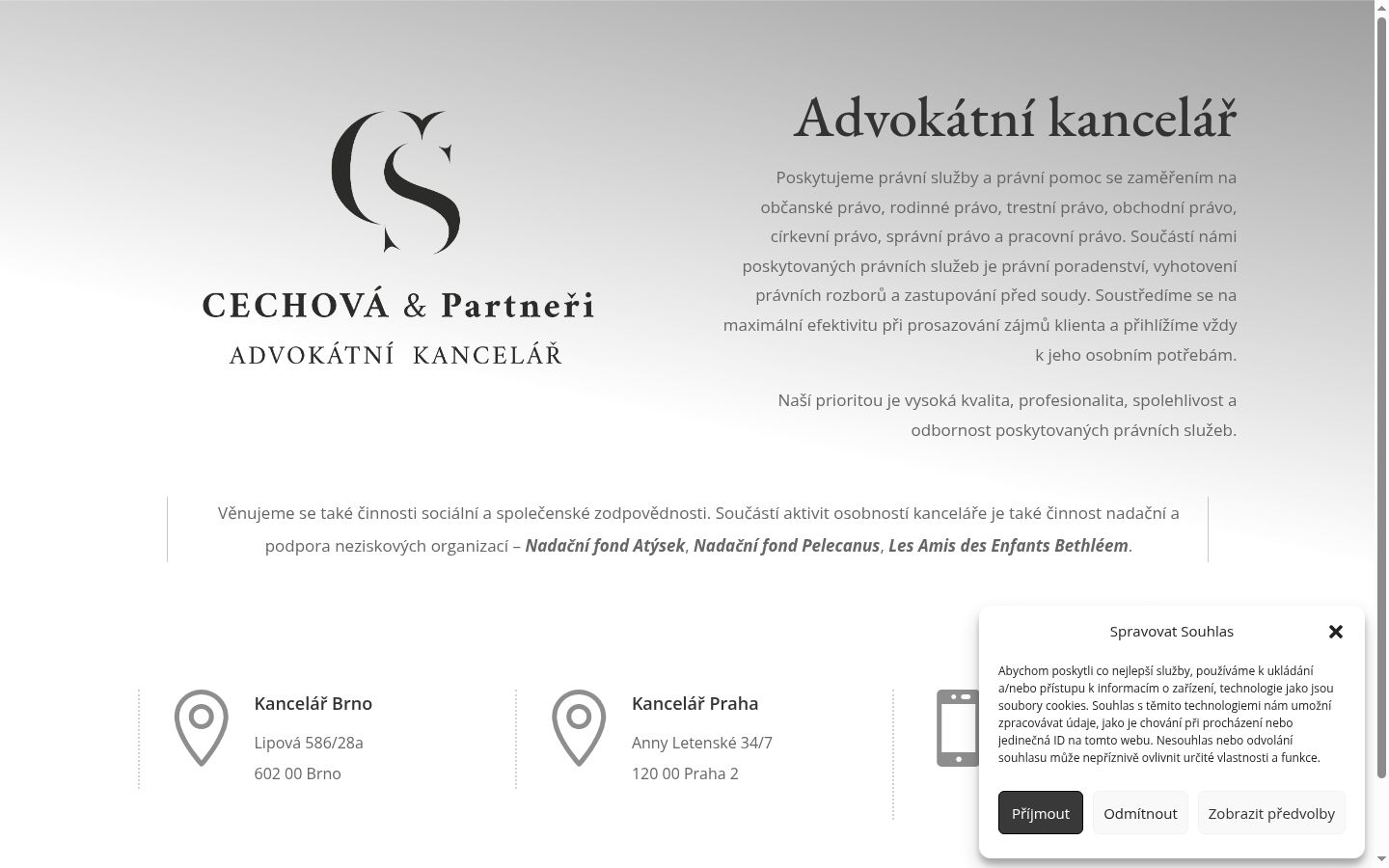Sutikimo reklamjuostės, rodytos prieš bet kokią sąveiką, ekrano kopija