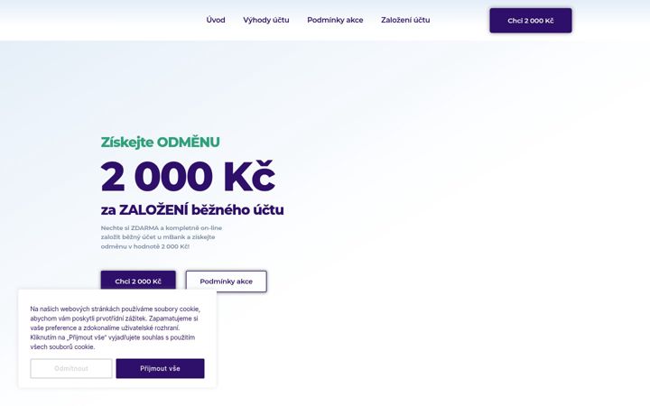 Screenshot of akcedarfin.cz