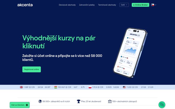 Ekrano kopija akcenta.cz