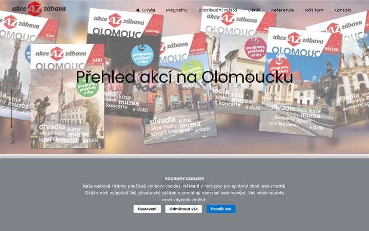 Screenshot di akcezabava.cz