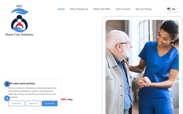 Screenshot of akchcs.com