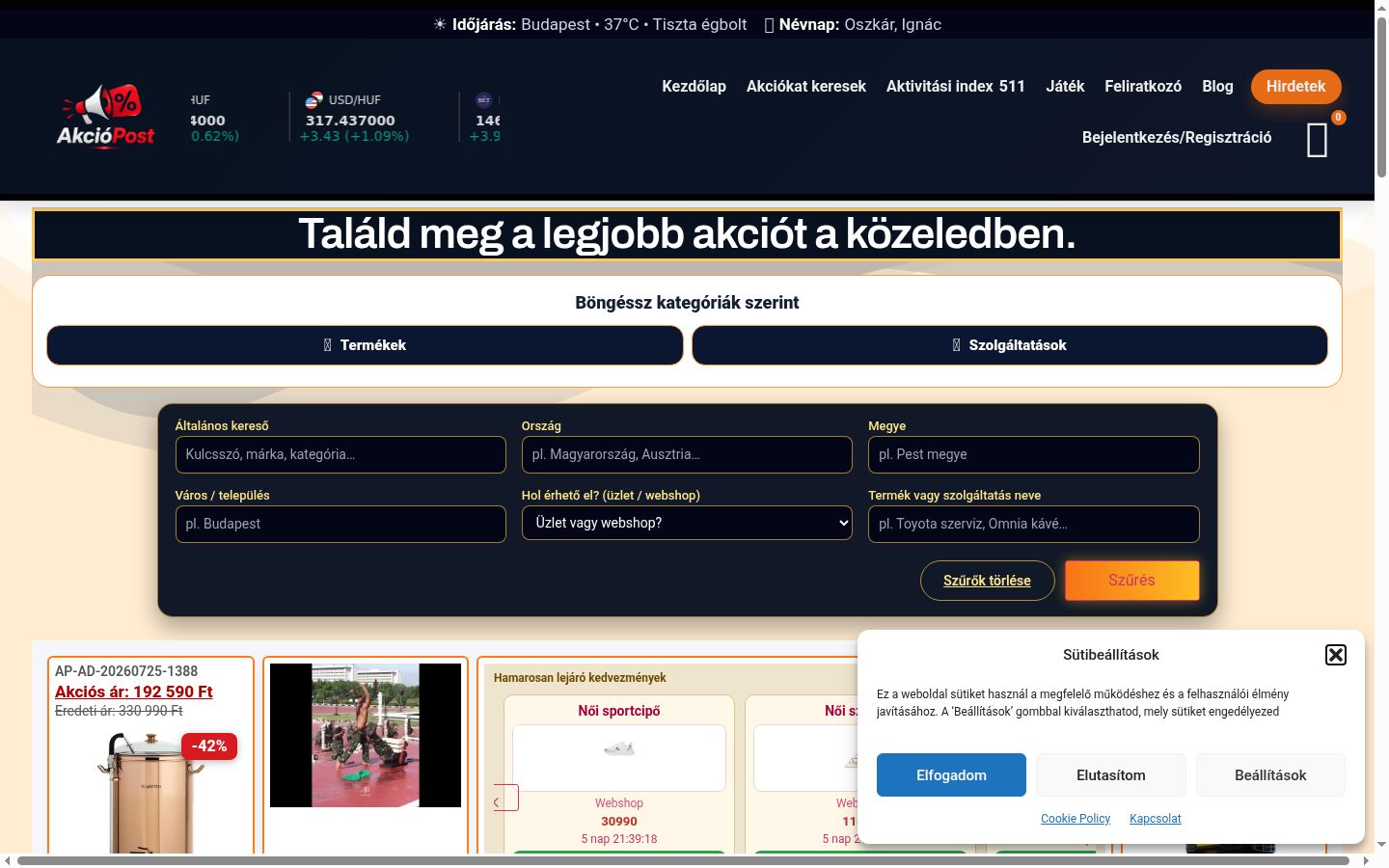 Ekraanipilt nõusolekubännerist, mida näidati enne mis tahes suhtlust