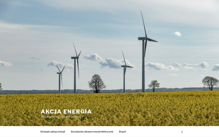 Screenshot of akcjaenergia.pl
