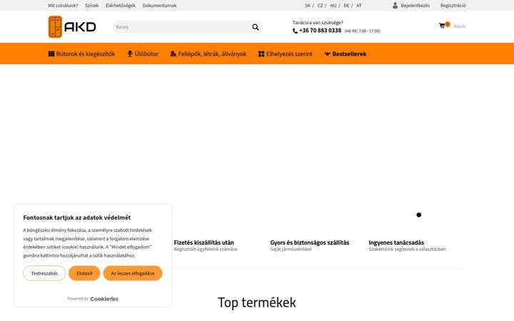 Screenshot of akd.hu