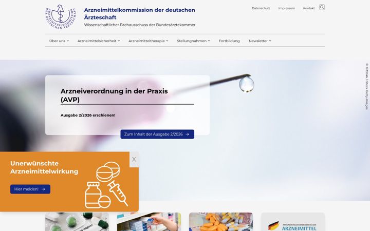 Screenshot of akdae.de