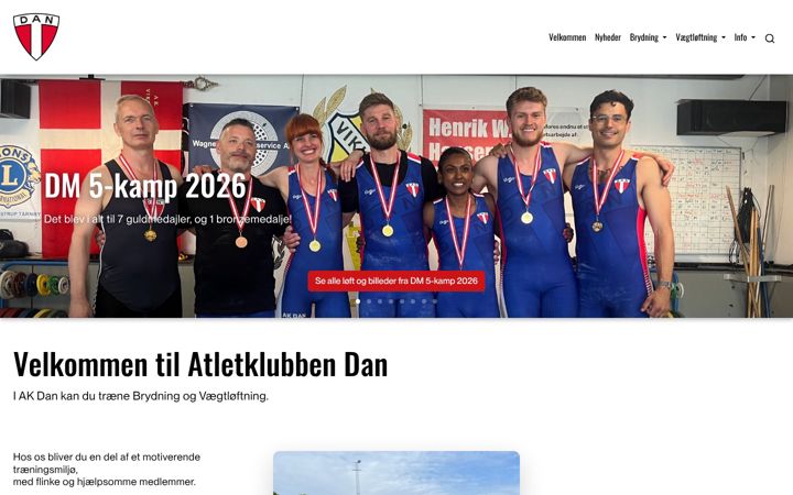 Screenshot of akdan.dk