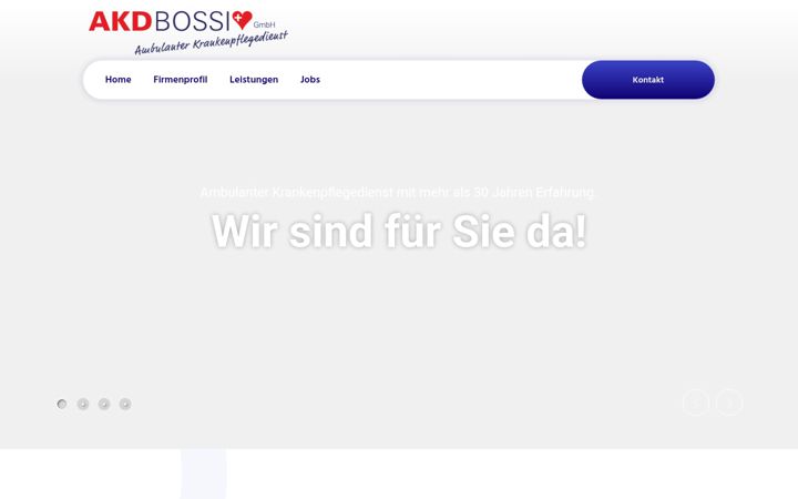 Screenshot of akdbossi.de