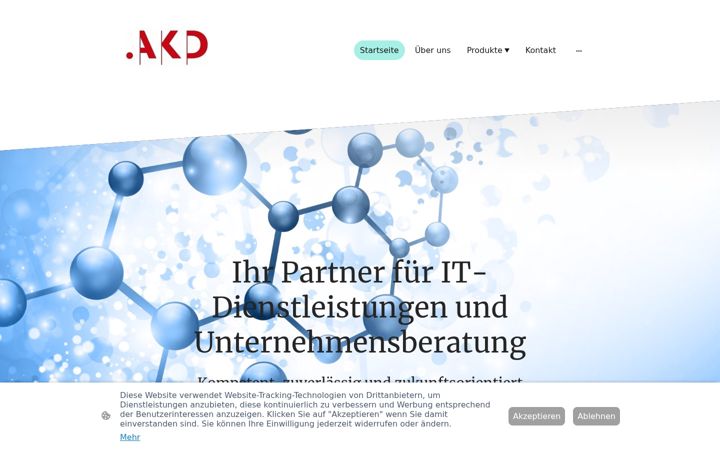 Screenshot of akdsoftcon.de