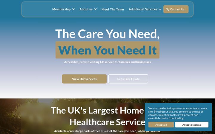 Screenshot of akealife.co.uk