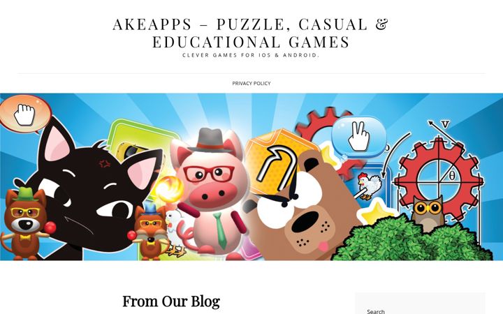 Screenshot of akeapps.com