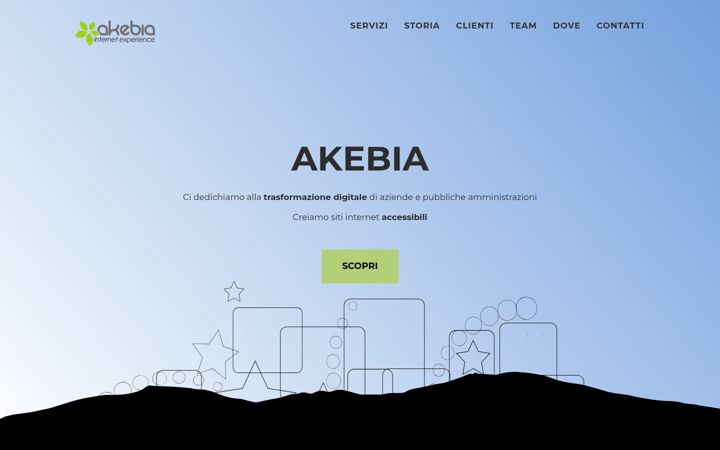 Screenshot of akebia.it